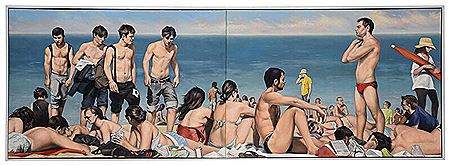 Beach Diptych