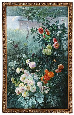 The Dahlia Garden, 1899