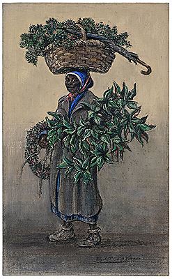 Christmas Greens by Elizabeth Quale O'Neill Verner - Auction record, sale price, and art valuation. Compare with similar artists and explore comparable artworks.