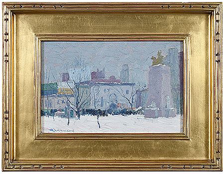 Sample artwork by George Renouard (1885 - 1954), known for graphics, land-cityscape and coastal view painting - View similar artists and auction records