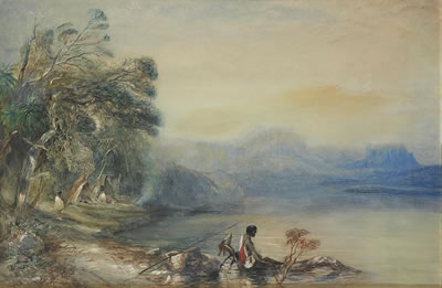 Tom Thumb's Lagoon, 1844 by John Skinner Prout - Auction record, sale price, and art valuation. Compare with similar artists and explore comparable artworks.
