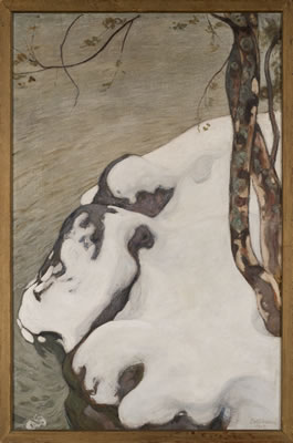 THE FIRST SNOW by Pekka Halonen - Auction record, sale price, and art valuation. Compare with similar artists and explore comparable artworks.