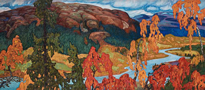 Sample artwork by Helmer Osslund (1866 - 1938), known for modernist landscape, townscape, still life and portrait painting - View similar artists and auction records