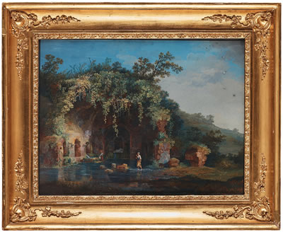The Fountain Egeria near Rome.