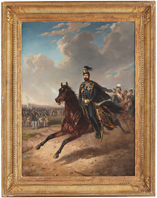 King Charles XV of Sweden (1826-1872).
