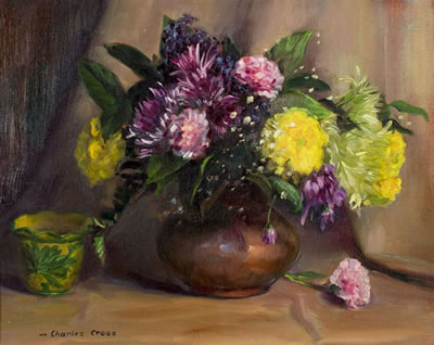 Still Life with Flowers by Charles Phillip Cross - Auction record, sale price, and art valuation. Compare with similar artists and explore comparable artworks.