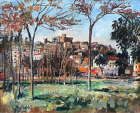 Le village de Villeneuve-Loubet