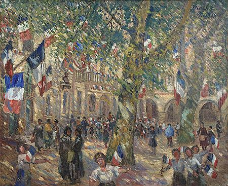 Sample artwork by Edvard Karl Diriks (1855 - 1930), known for impressionist marine and dock-scene painting - View similar artists and auction records