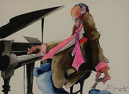 Jazz Pianist. 1982