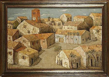 Houses by Giacomo Bergomi - Auction record, sale price, and art valuation. Compare with similar artists and explore comparable artworks.