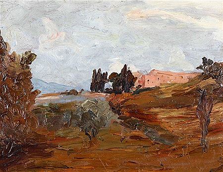 Sample artwork by Dante Mose Conte (1885 - 1919), known for painting - View similar artists and auction records