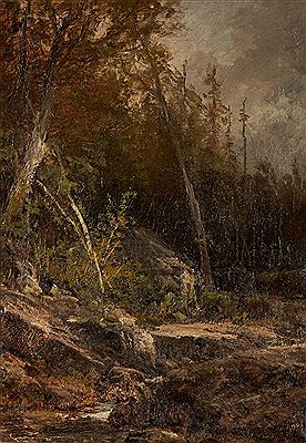"Wooded Interior"