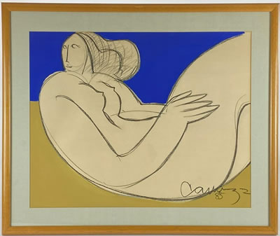 Sample artwork by Alberto Cavazos (Born 1939), known for painting, abstract - View similar artists and auction records