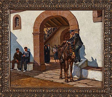 Le Montoir, Church of the Aldudes by René-Maxime Choquet - Auction record, sale price, and art valuation. Compare with similar artists and explore comparable artworks.