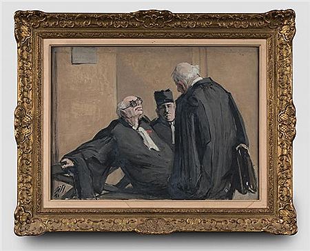 Sample artwork by Claude Bils (1884 - 1968), known for painting - View similar artists and auction records