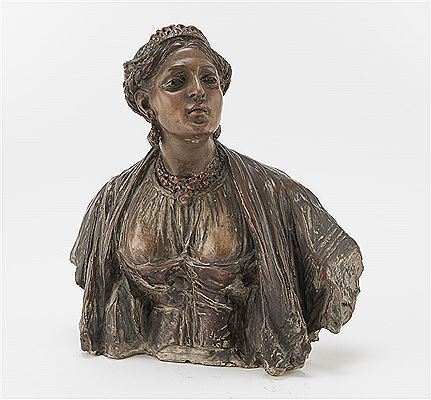 BUST OF QUEEN MARGHERITA DI SAVOIA