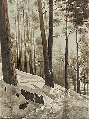 Forêt sous la neige by Emil Berger - Auction record, sale price, and art valuation. Compare with similar artists and explore comparable artworks.