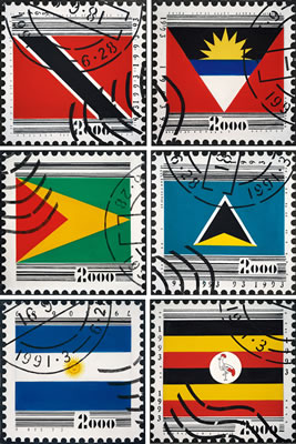 The Stamp Collection (set of 6) by Jian Ren - Auction record, sale price, and art valuation. Compare with similar artists and explore comparable artworks.