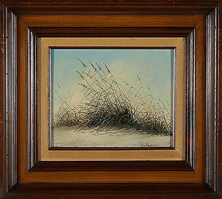CAROLINA COAST BEACHGRASS by Jim Harrison - Auction record, sale price, and art valuation. Compare with similar artists and explore comparable artworks.