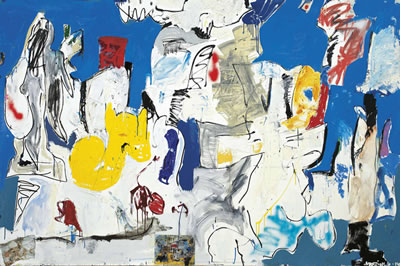 Island I by Eddie Martinez - Auction record, sale price, and art valuation. Compare with similar artists and explore comparable artworks.