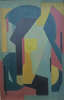 Composition, vers 1950 by Daniel Gloria - Auction record, sale price, and art valuation. Compare with similar artists and explore comparable artworks.