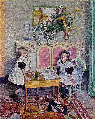 The two little sisters (The Coursanges Sisters)