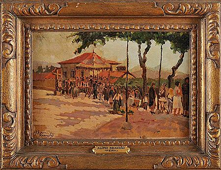 Sample artwork by Alipio Brandao (1918 - 1965), known for painting - View similar artists and auction records