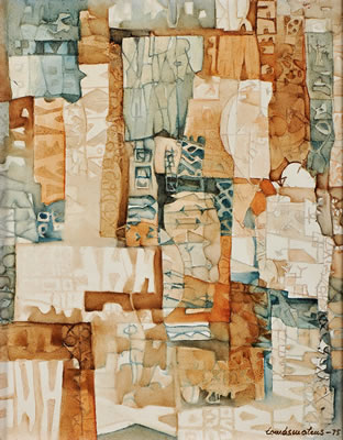 Sample artwork by Tomas Mateus (1918 - 1979), known for drawings - View similar artists and auction records