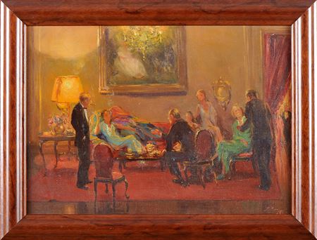 A domestic scene
