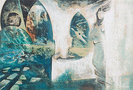 Sample artwork by Mohamed Kamal Boutaleb (1944 - 2004), known for painting - View similar artists and auction records