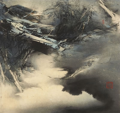 River of Clouds by Mei Koo - Auction record, sale price, and art valuation. Compare with similar artists and explore comparable artworks.