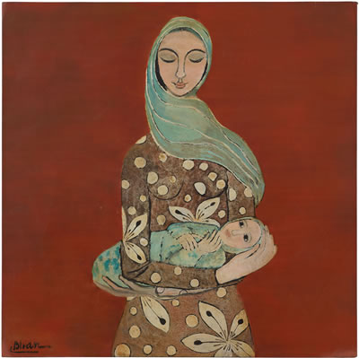Mother and Child by Boi Tran - Auction record, sale price, and art valuation. Compare with similar artists and explore comparable artworks.