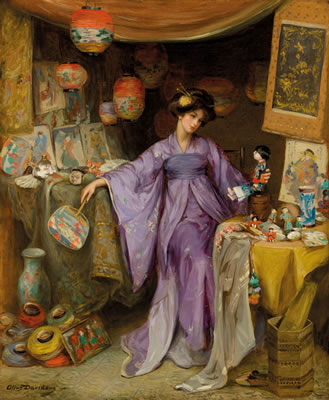 An English Yum-Yum: my lady lights the sombre day: A scene from The Mikado