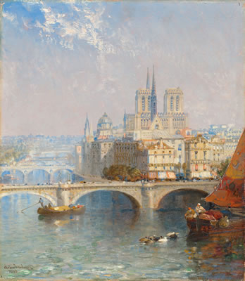 Paris with Notre Dame