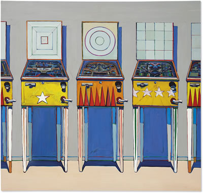 Four Pinball Machines
