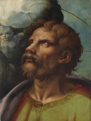Head of a saint by Giulio Romano - Auction record, sale price, and art valuation. Compare with similar artists and explore comparable artworks.