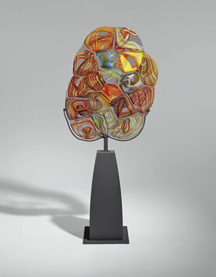 IMPORTANT 'NUVOLA' SCULPTURE, 2014 by Lino Tagliapietra - Auction record, sale price, and art valuation. Compare with similar artists and explore comparable artworks.