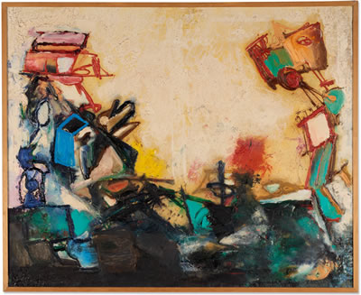 Ogni limite ha la sua pazienza by Pinot Gallizio - Auction record, sale price, and art valuation. Compare with similar artists and explore comparable artworks.