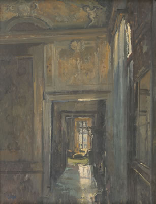 Enfilade towards the Grand Canal, Palazzo Barbaro by Peter Kuhfeld - Auction record, sale price, and art valuation. Compare with similar artists and explore comparable artworks.