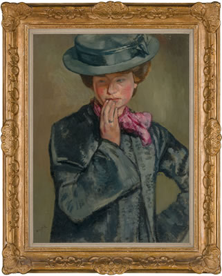 The pink scarf (i); and The white scarf (ii) by Albert Rutherston - Auction record, sale price, and art valuation. Compare with similar artists and explore comparable artworks.