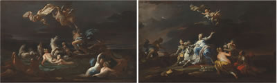 Pair: The Rape of Europa; and The Triumph of Neptune