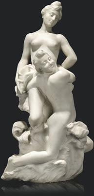 Les nymphes by Émile Louis Jespers - Auction record, sale price, and art valuation. Compare with similar artists and explore comparable artworks.