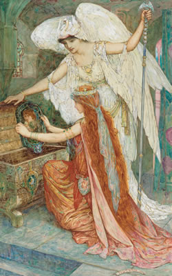 Sample artwork by Henry Justice Ford (1860 - 1941), known for book illustration - View similar artists and auction records