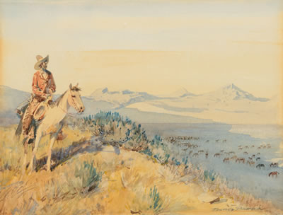 Vaquero Overlooking the Valley
