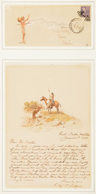 Illustrated Letter & Envelope (1939)