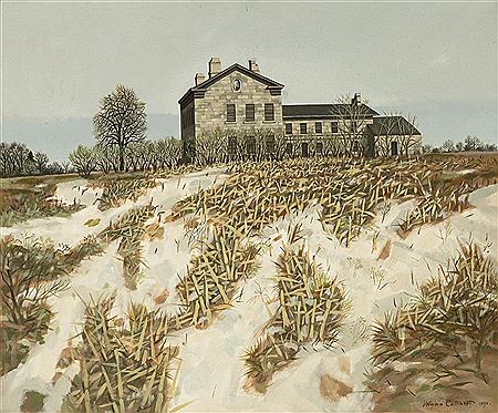 Lockport House in Early Spring