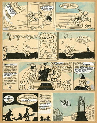 Bob et Bobette – La dame en noir by Willy Vandersteen - Auction record, sale price, and art valuation. Compare with similar artists and explore comparable artworks.