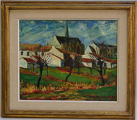 Saint Herblain, près de Nantes. by Felix Billard - Auction record, sale price, and art valuation. Compare with similar artists and explore comparable artworks.