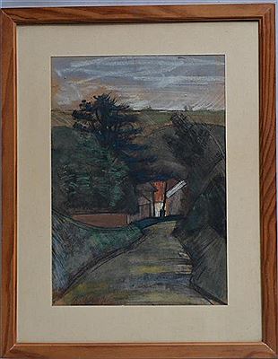 Pastel Landscape by Michel Mabille - Auction record, sale price, and art valuation. Compare with similar artists and explore comparable artworks.