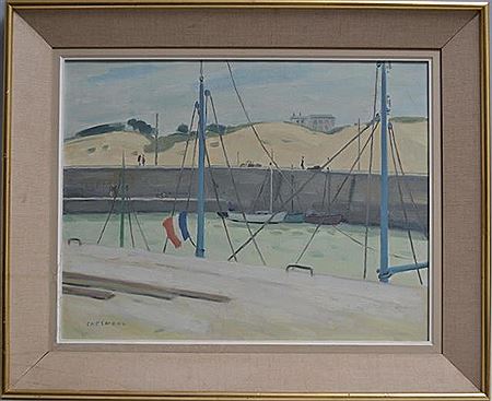 Saint Gilles Croix De View, Bateaux Au Port by Marcel Chesneau - Auction record, sale price, and art valuation. Compare with similar artists and explore comparable artworks.